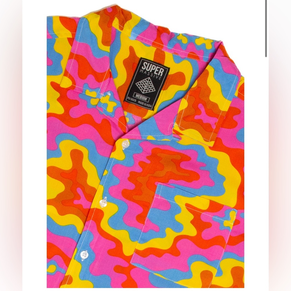 Groovy Button Up Top - Picture 2 of 6